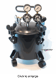 2.5 Gallon Pressure Pot, Dual Regulator