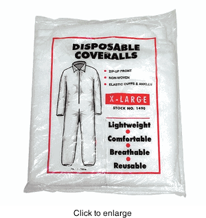 Disposable Coveralls Spray Suit
