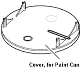Cover, Paint Can (Paint Mate)
