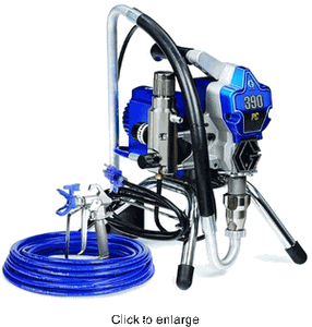 Graco 390 PC Airless Paint Sprayer Stand