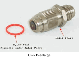 0278219 Suction Valve Assembly (w/Orange nylon seal)