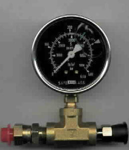 Airless Pressure Gauge 0-5800 psi