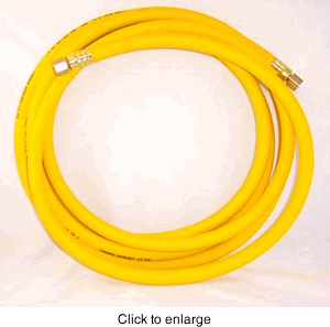 Air Hose, Synthetic Rubber, PolyAIR® , 3/8" I.D. - 1/4" Female ends