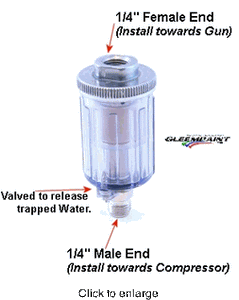 In-line Water Separator & Air Filter    GP-320