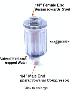 In-line Water Separator & Air Filter    GP-320