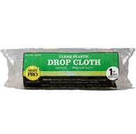 Clear Plastic Drop Cloth     GP-00376